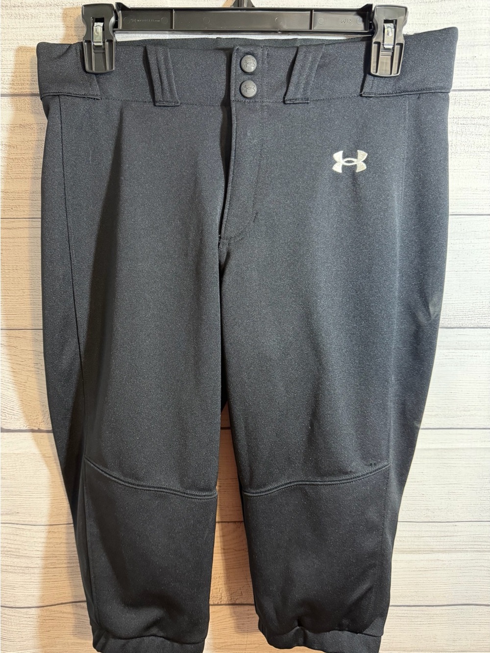 Under Armour Girls Black Athletic Pants